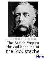 The British Empire was the greatest and most diverse the world has ever seen. At its height, it was seven times the size of the Roman Empire, its Navy ruled the oceans and a quarter of the earth was painted red on the map. As Britain's influence stretched across the globe, the moustaches worn by their fighting men and leaders flourished. 